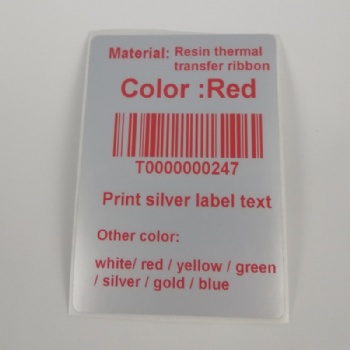 PET Barcode Tags