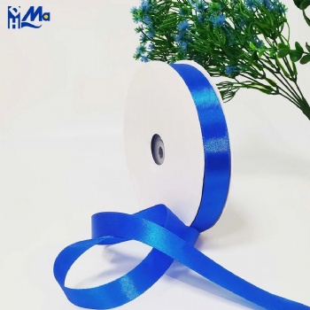 Hot sale 25mm high quality polyester satin gift ribbon roll