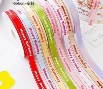 High quality double sided 1 1/2 satin ribbon 1.5 inch