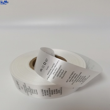 Satin Label Roll for Thermal Transfer Printer  High Degree Surface Glossiness  Customzied Color Provided  Suitable for Hot Stamping and Foil Printing