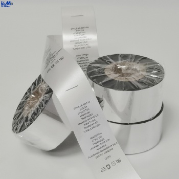 Wholesale Price Washable Polyester Satin Label Tape for Printing Garment Care Label