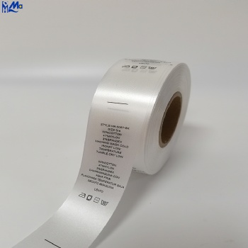 POLYESTER SATIN HEAT-SEAL TEXTILE LABELS