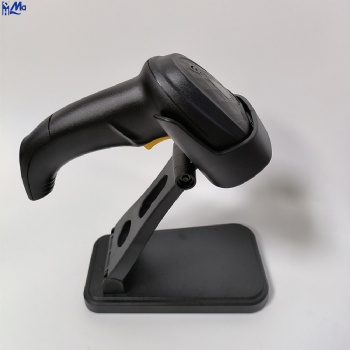 2D Wireless Barcode Scanner with Auto-Sensing Stand,Putting on Stand to Scan Automatically Sense Scanning Barcode Scanner with Battery Level Indicator and Multiple Scanner to One Receiver