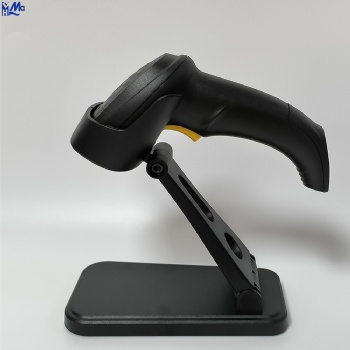 Barcode Scanner Wireless with Screen: Pro Version 1D 2D QR with Setting Keypad Charging Cradle Works with Bluetooth 2.4G Wireless USB Wired Handheld Bar Code Reader