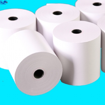 High Quality 80*80 Thermal POS Paper Roll Single Layer for ATM & POS Thermal Paper