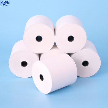 High Quality 80*80 Thermal POS Paper Roll Single Layer for ATM & POS Thermal Paper