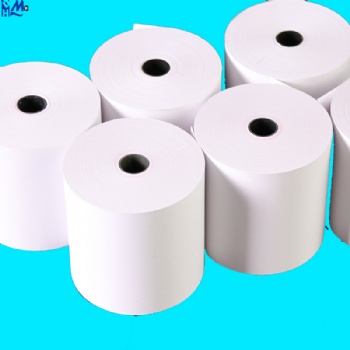 High Quality 80*80 Thermal POS Paper Roll Single Layer for ATM & POS Thermal Paper