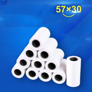 57*30mm thermal paper manufacturer thermal paper for POS/ATM