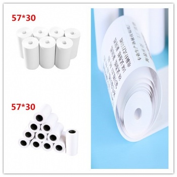 57*30mm thermal paper manufacturer thermal paper for POS/ATM