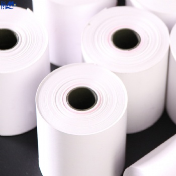 Custom Thermal Pos Paper Roll Cash Register Paper 57x50mm 55gsm Single White OEM & ODM