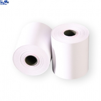 Custom Thermal Pos Paper Roll Cash Register Paper 57x50mm 55gsm Single White OEM & ODM