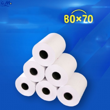 80*70mm Receipt Printing Printer Thermal Paper Cash Register Paper Roll For POS/ATM