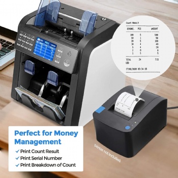 Multi Currency Automatic Bill Counting Machine Money Mix Value Note Cash Counting Machine Bill Counter 950