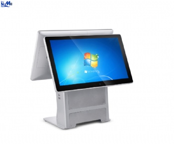 New 15.6 Inch All-In-One Windows Touch Screen POS System for Restaurant Use CM500 Silver