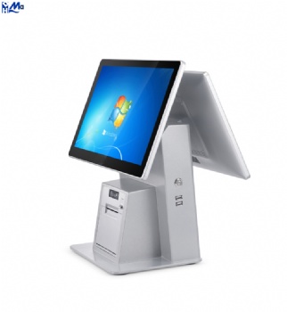 New 15.6 Inch All-In-One Windows Touch Screen POS System for Restaurant Use CM500 Silver