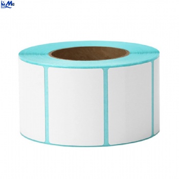 Factory Wholesale Waterproof Direct Thermal Self Adhesive Paper Barcode Sticker Labels Roll For Portable Printer