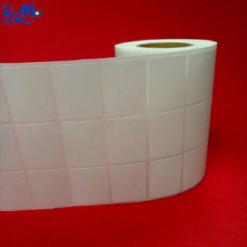 Customizable Sizes Self Adhesive Direct Thermal Sticker / Thermal Transfer Label Rolls For Barcode Label Printers