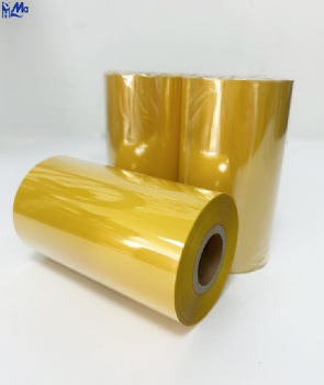 OEM ODM Manufacturer Printer blue red white Resin Ribbon Yellow Color Ribbons Wax Resin Thermal Transfer Printer Ribbon