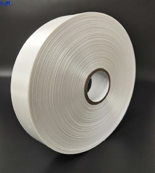 Custom Printed Polyester Satin Ribbon Tape Wash Care Label