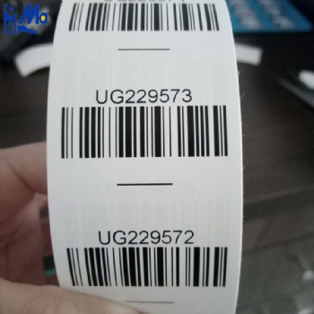 Printed Sticker Fabric Clothing Garment Nylon Taffeta Satin Label Sticker Ribbon