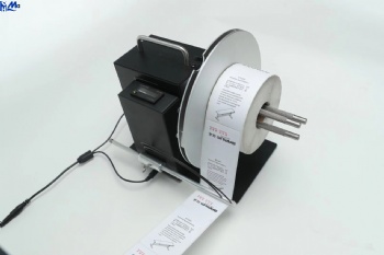 Automatic Label Rewinder Machine Speed Adjustable 0~8 Inch/S Self-Adhesive Barcode Label Roll