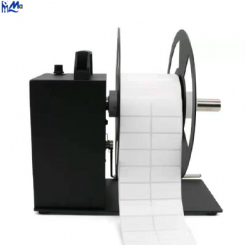 A9 heavy duty label rewinding machine 230mm big size label printer rewinder 8inch table top rewinding machine