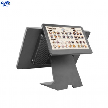 Dual Screen Cash Register Machine Windows/Android All In One Pos Terminal System for retail shop With thermal printer