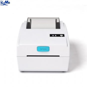 2 in 1 label and receipt paper supported thermal label printer bluetooth barcode printer 8610 white