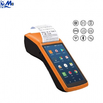5.0 Inch Handheld Pos Machine Android 6.0 System 3G Touch Screen Mobile Pos Terminal With Printer
