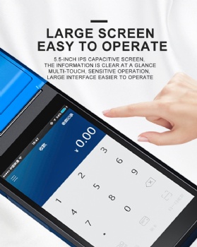 Android Billing Pos Terminal Cash Register Handheld Mobile Pos Machine Restaurant Cashier Machine