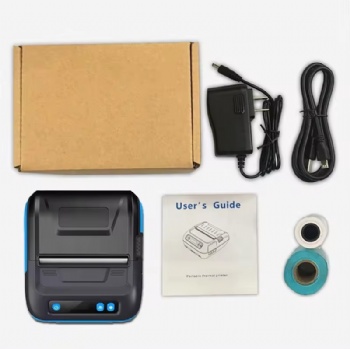 portable 80mm 2 in one printer industrial Mobile Wireless thermal label printer