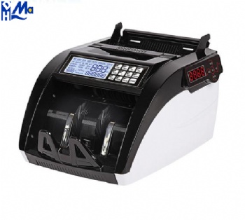 Money Bill Currency Counting Machine Cash Counter with UV MG Detection