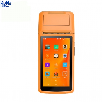 5.0 Inch Handheld Pos Machine Android 6.0 System 3G Touch Screen Mobile Pos Terminal With Printer