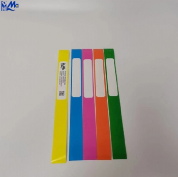 Thermal Barcode Disposable identification pvc wristband