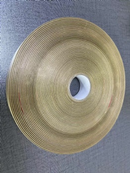 Gold coloed Rolls of Woven Edge Satin suitable for Thermal Transfer Desktop Printers)&(suitable for Mid-High Range Industrial Thermal Transfer Printers)