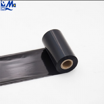 Black Thermal Transfer Barcode Printer Ribbon 110mmx300m TTR Transfer Wax Resin Ribbon
