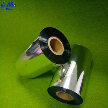 Black 110mm*300m Premium resin ribbon thermal transfer ribbon