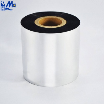 Black 110mm*300m Premium resin ribbon thermal transfer ribbon