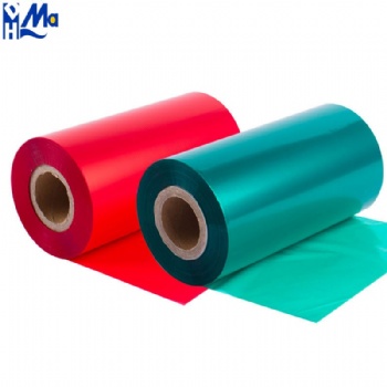 Color Thermal Transfer Ribbon Matted Gold Metallic Gold Premium Wax/Resin Ribbon