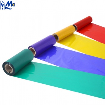 Color Thermal Transfer Ribbon Matted Gold Metallic Gold Premium Wax/Resin Ribbon