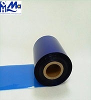 Blue Color thermal transfer ribbon barcode label printing suitable for label printer ribbon