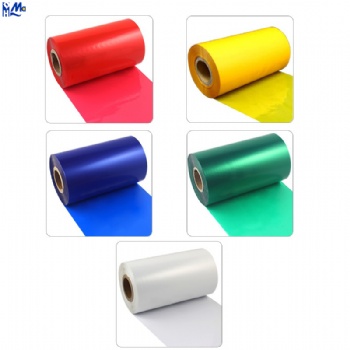 Yellow Custom Size Color Thermal Transfer Banner Wax Ribbon