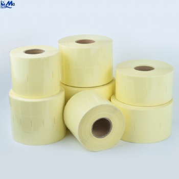 Glossy PE PVC PET PP Synthetic Polypropylene Adhesive Sticker Label Vinyl Roll Custom