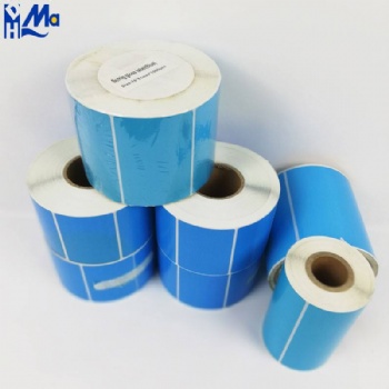 Customized Green Thermal Label Color Sticker Label Colorful Thermal Printing Labels
