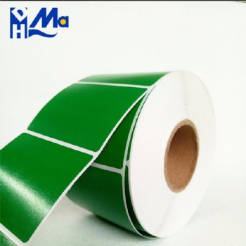Customized Thermal Transfer Labels Full Color Printing Circle Round Self Adhesive Printable Thermal Transfer Blank Label Roll