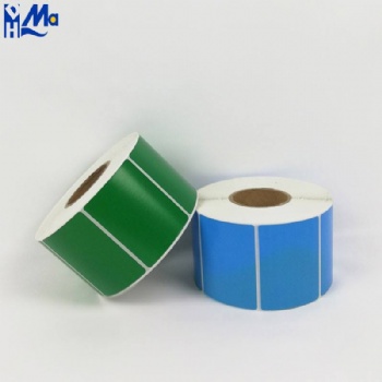 Three-proof Self Adhesive Colored Pink Blue Red Color Rolls Thermal Paper Label Sticker