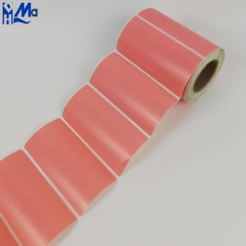 Custom Printing Round Direct Thermal Labels Blank Color Coding Dot Stickers Colored Thermal Paper Sticker Roll