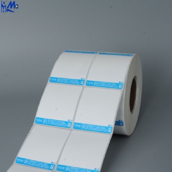 Custom printing blank round labels thermal labeles rolls cosmetics label printing and packaging