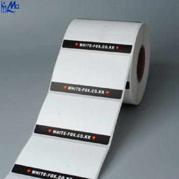 Custom Printed Self Adhesive Vinyl Label Logo Transfer Sticker Thermal Printer Sticker Paper Sticker