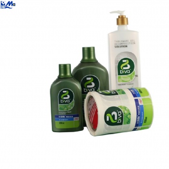 Customized printing personalized essential oil drop bottle jar label sticker vinyl face cream skin care logo sticker